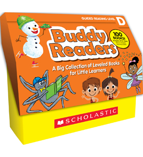Scholastic Teaching Resources SC-831717 Buddy Readers Classroom Set Story Books, Level D