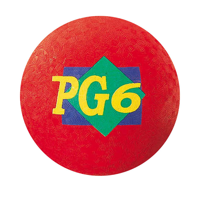 Picture of Dick Martin Sports MASPG6R-3 6 in. 2 Ply Playground Ball, Red - 3 Each