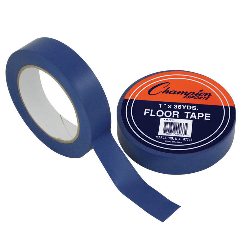 CHS1X36FTBL-6 Floor Marking Tape, Blue - 6 Roll