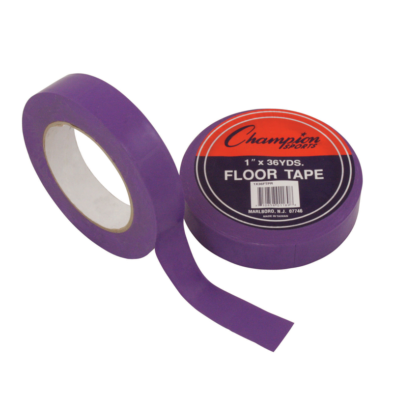 CHS1X36FTPR-6 Floor Marking Tape, Purple - 6 Roll