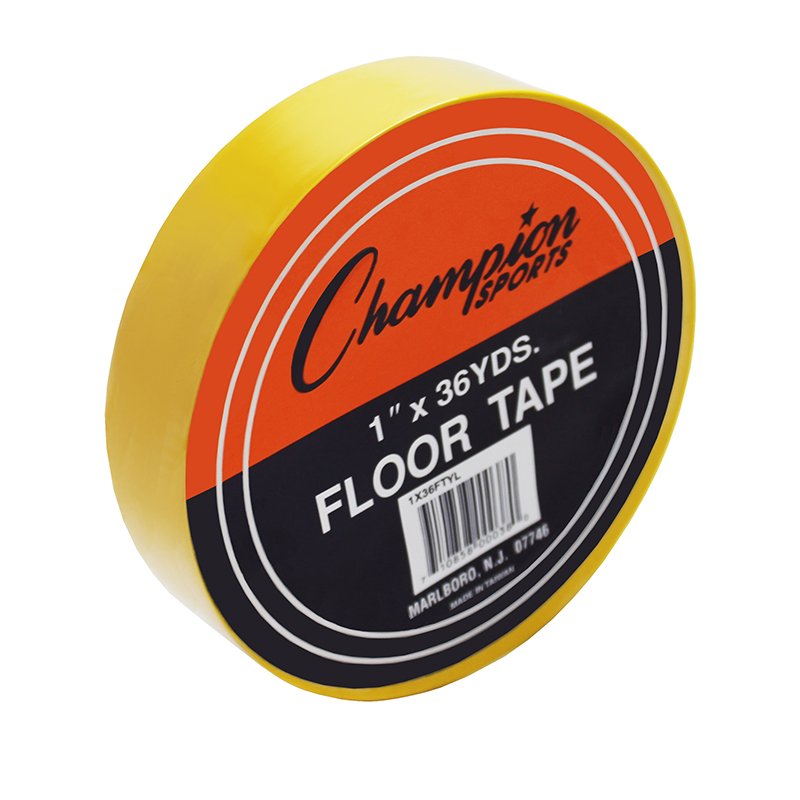 Floor Marking Tape, Yellow - 6 Roll