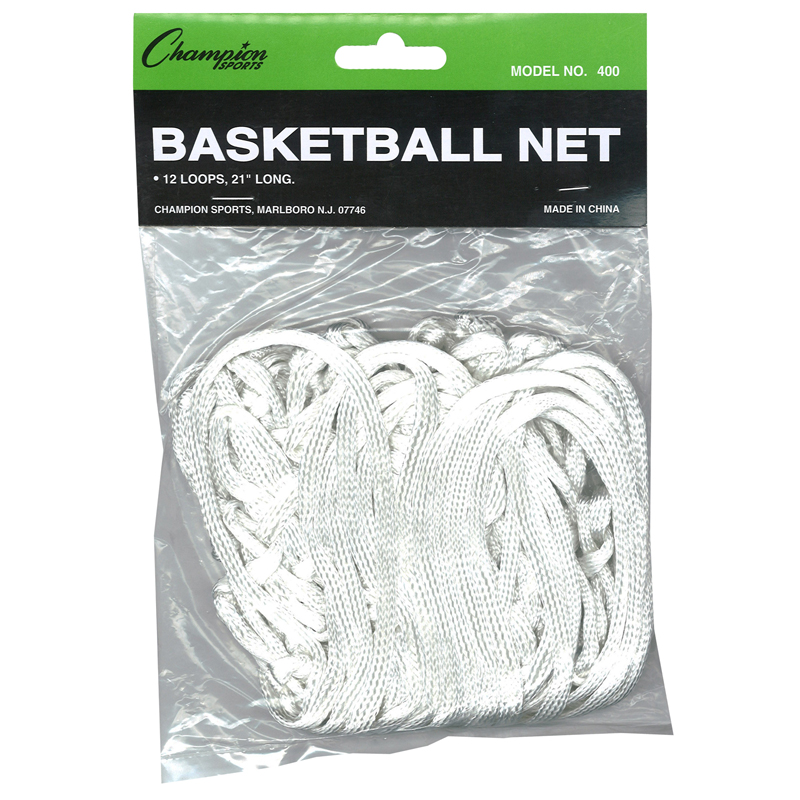 Picture of Champion Sports CHS400-12 Basketball Net Standard In & Outdoor - 12 Each