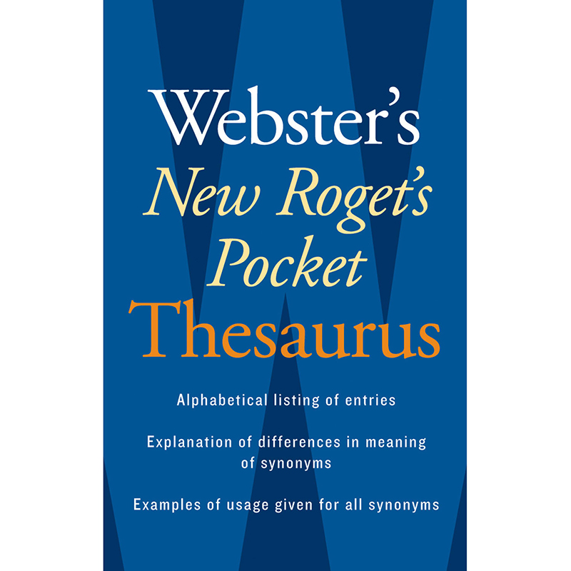 Picture of Houghton Mifflin AH-9780618953202-6 Websters New Rogets Thesaurus Pocket Edition - 6 Each
