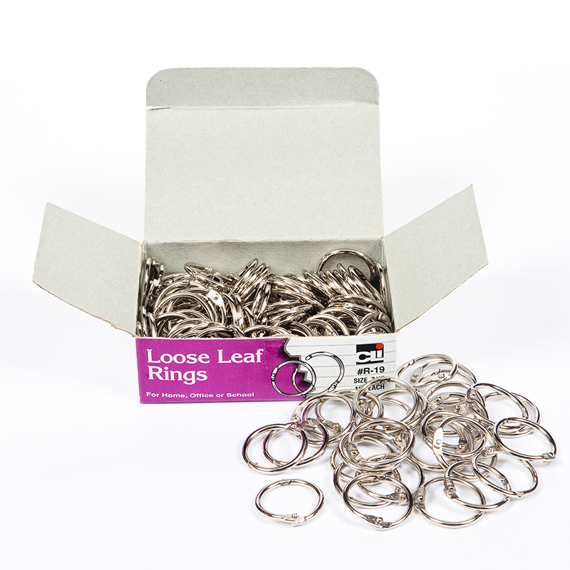 Picture of Charles Leonard CHLR19-2 0.75 in. Rings Loose Leaf - 100 Per Box - Box of 2