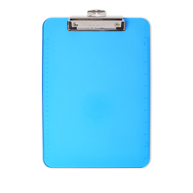 Picture of Charles Leonard CHL89715-6 Letter Clipboard&#44; Neon Blue - 6 Each