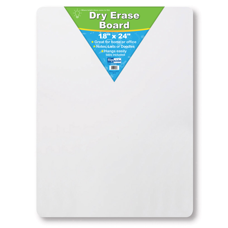 Dry Erase Board, 18 x 24 in. - 3 Each