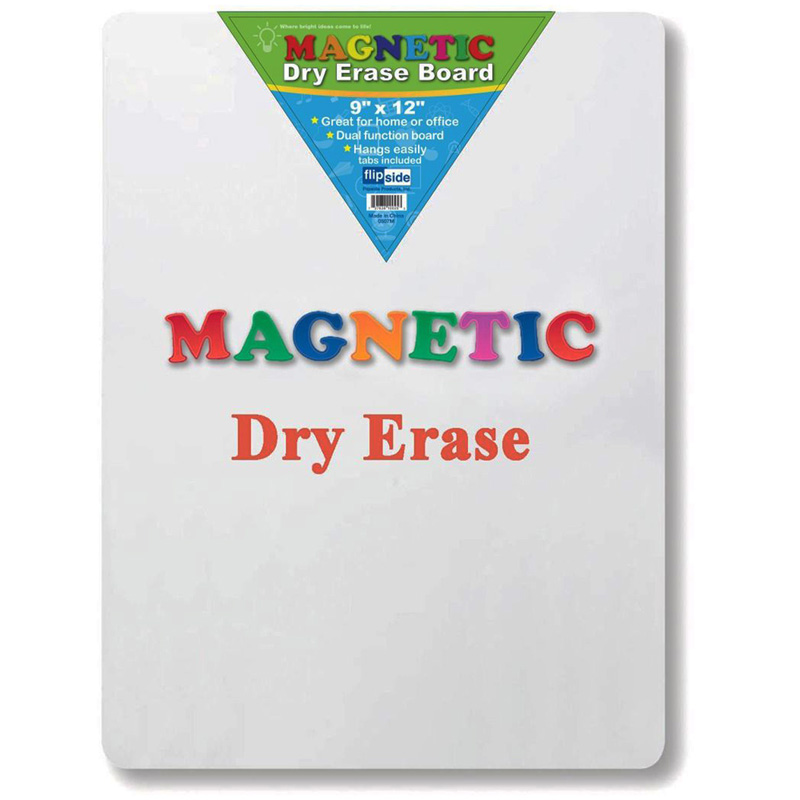 Magnetic Dry Erase Board - 9 x 12 in. - 3 Each