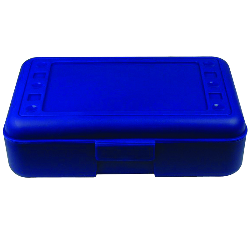Pencil Box, Blue - 12 Each