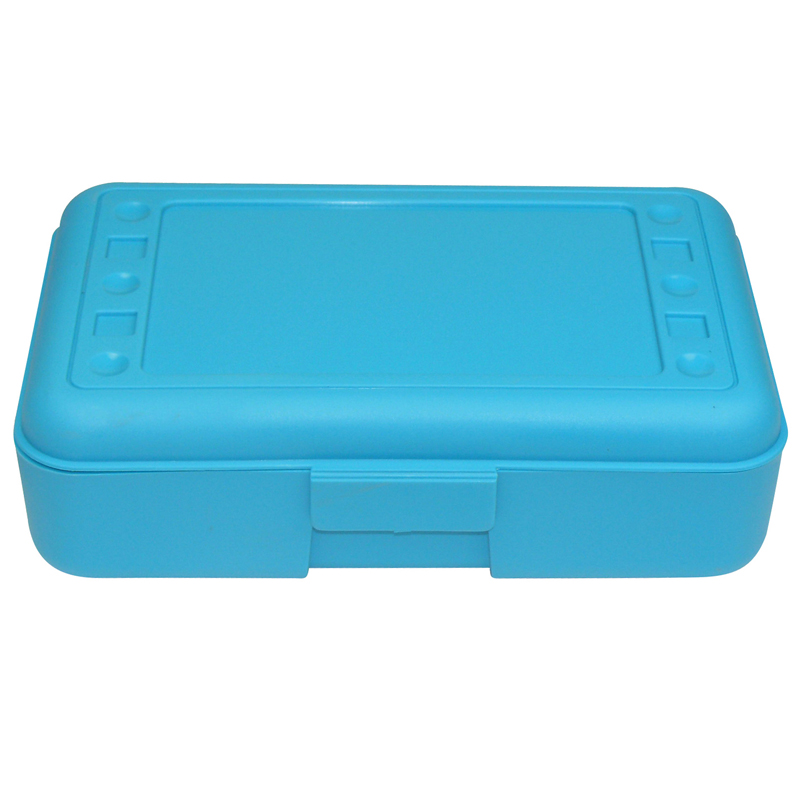 Pencil Box, Turquoise - 12 Each
