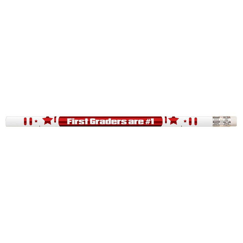 1st Graders Are No. 1 Motivational Fun Pencils - 12 Dazon