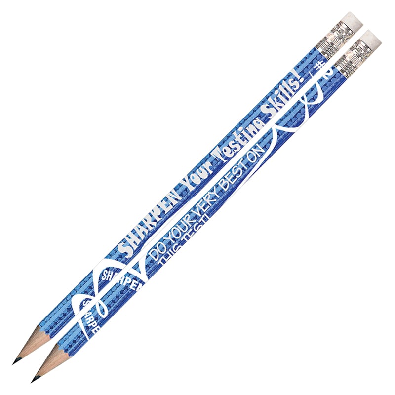 Sharpen Your Testing Skills Pencils Pre Sharpened - 12 Dazon