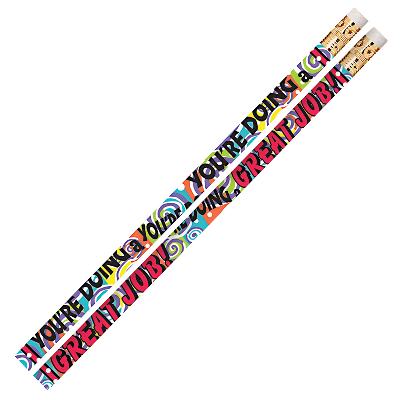 Youre Doing A Great Job Motivational Fun Pencils - 12 Dazon