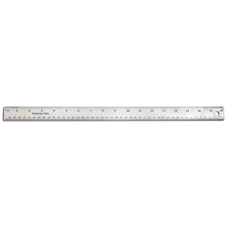 Picture of The Pencil Grip TPG158-6 18 in. The Classics Stainless Steel Ruler - 6 Each