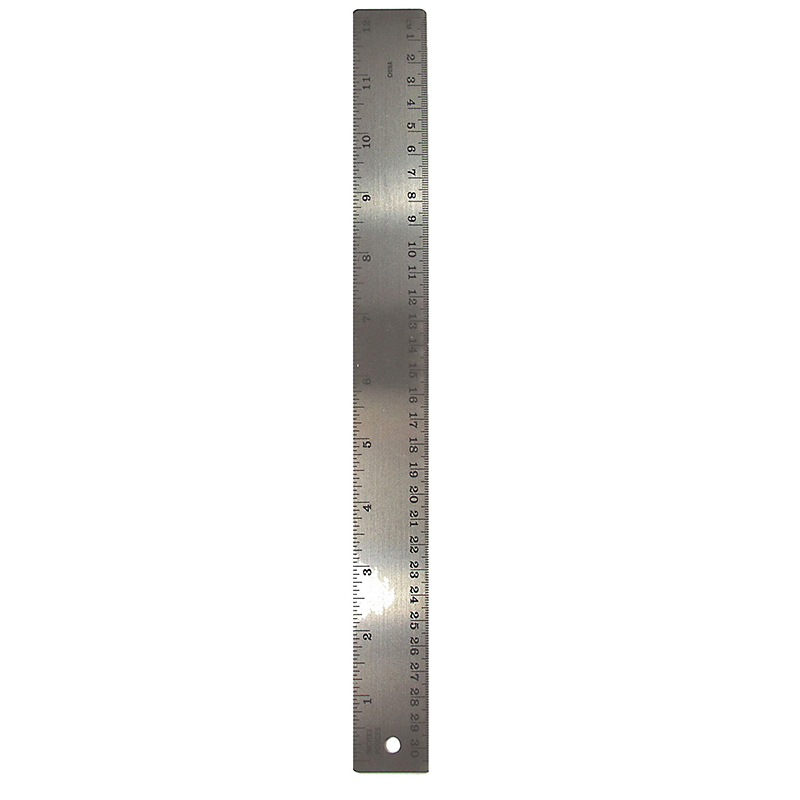 Picture of The Pencil Grip TPG152-12 12 in. Stainless Steel Ruler - 12 Each