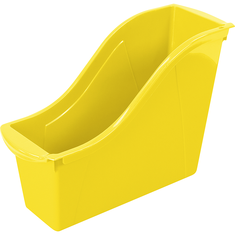 STX71112U06C-6 Small Book Bin, Yellow - 6 Each