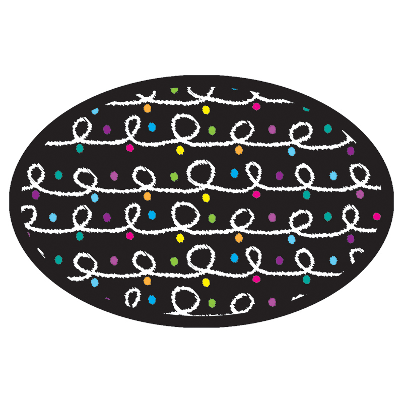Color Chalk Loop Magnetic Whiteboard Erasers - 6 Each