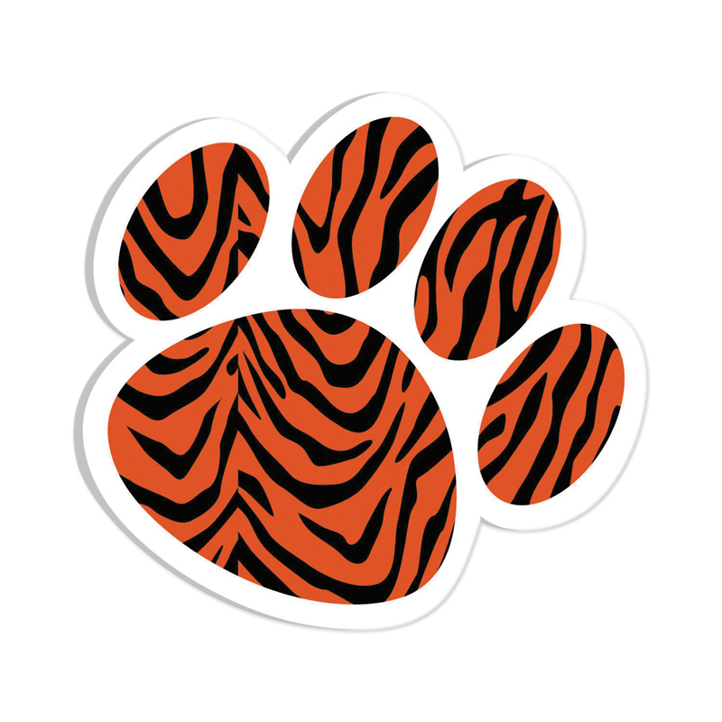 Picture of Ashley Productions ASH10000-6 Magnetic Whiteboard Eraser&#44; Tiger Paw - 6 Each