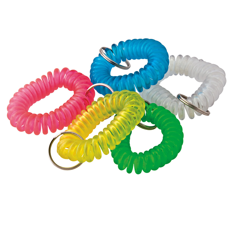 Picture of Baumgartens BAUMKC7000-10 Wrist Coil Key Chain - 10 Each