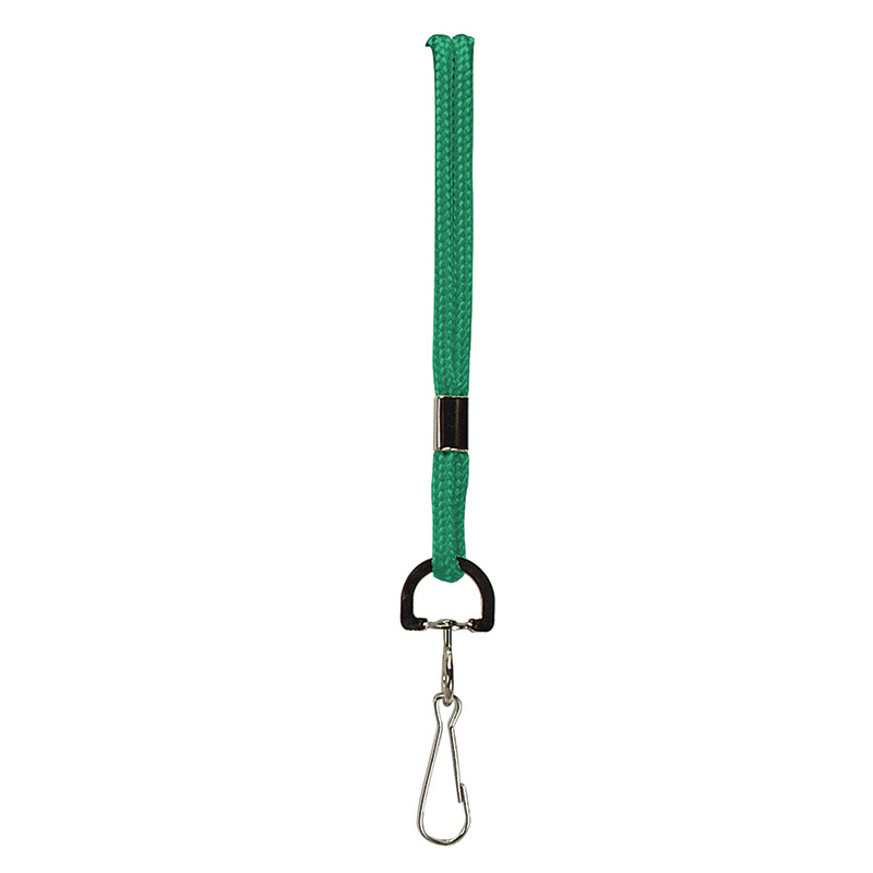 BAUM68906-24 Sicurix Standard Lanyard, Green - 24 Each
