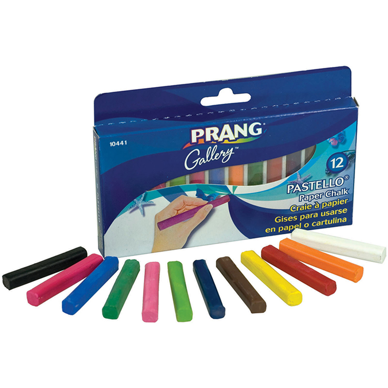 Picture of Dixon Ticonderoga DIX10441-3 Pastello Chalk Pastel 12 Colors - Box of 3