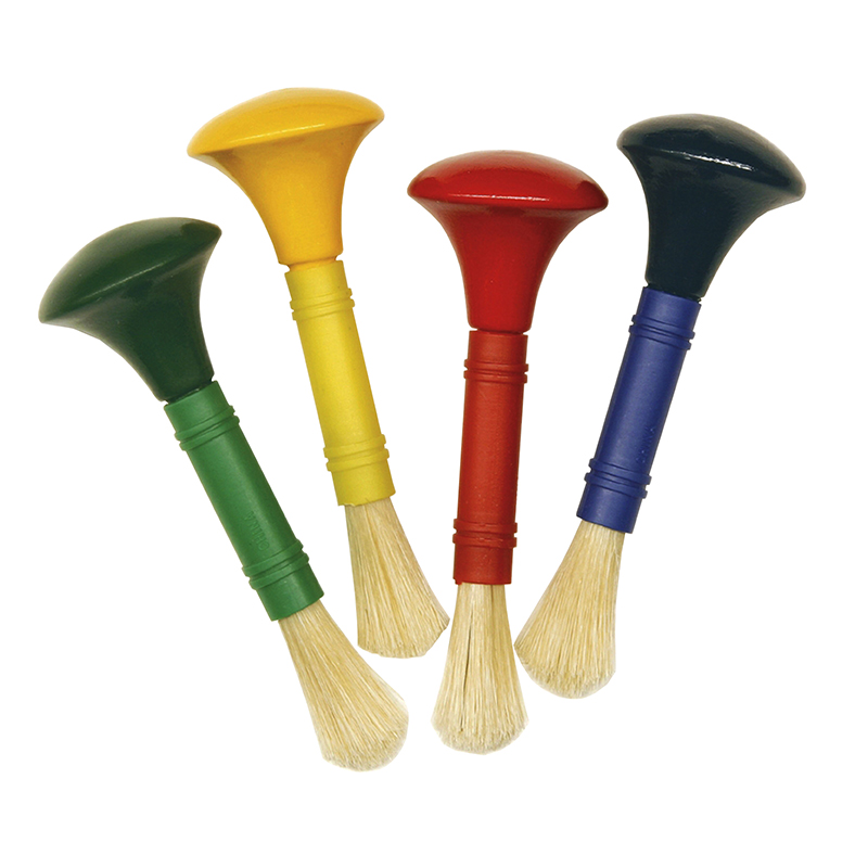 Creativity Street Knob Brushes - 4 Per Set - Set of 3