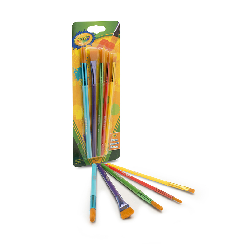 Picture of Crayola BIN053506-6 Brush Assortment - 5 Per Set - Set of 6