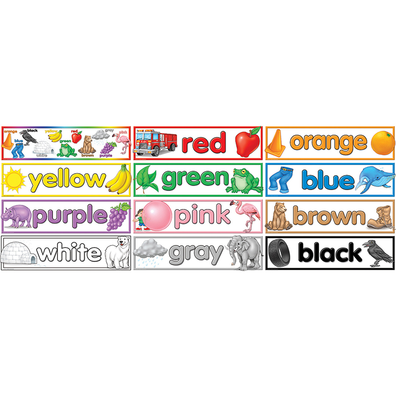 Picture of Teacher Created Resources TCR4482-3 Colors Headliners - Pack of 3