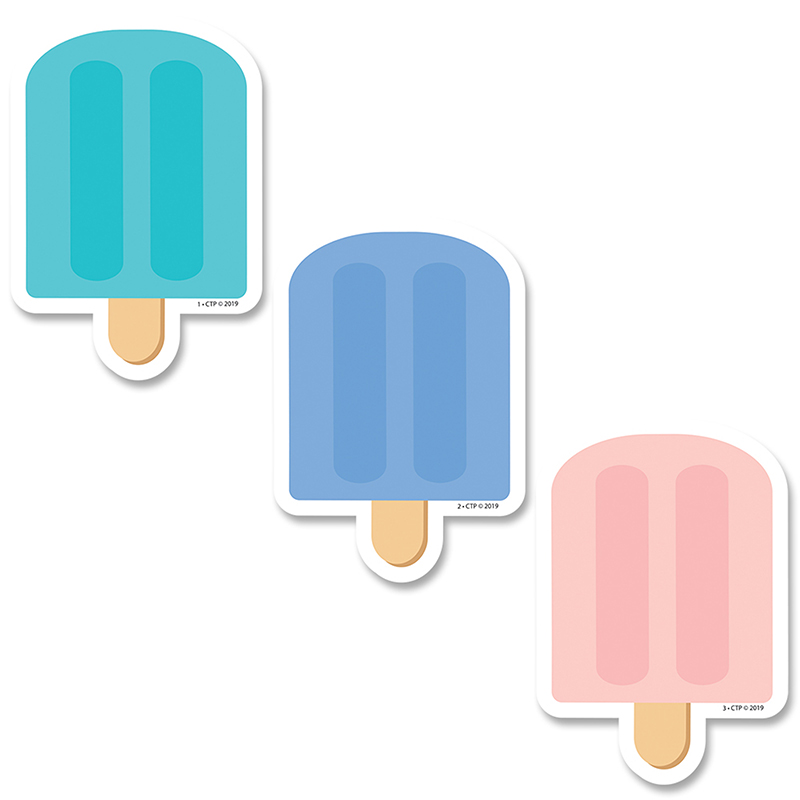 Picture of Creative Teaching Press CTP8658-6 3 in. Calm & Cool Ice Pops Cut Outs - Pack of 6