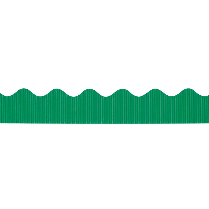 2.25 in. x 50 ft. Bordette Decorative Border, Emerald Green - 6 Roll