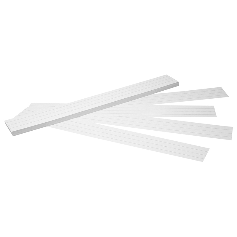 Sentence Strips White Tagboard - Pack of 6