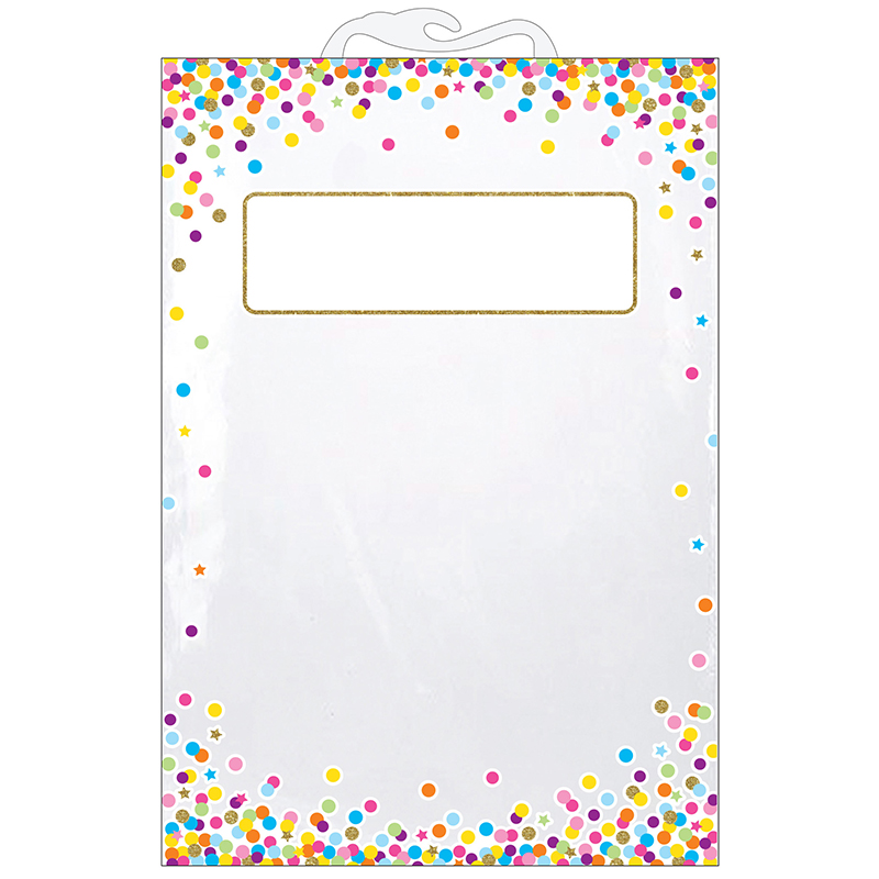 Picture of Ashley Productions ASH10585-2 Storage Bag Confetti Pattern - 5 Per Pack - Pack of 2
