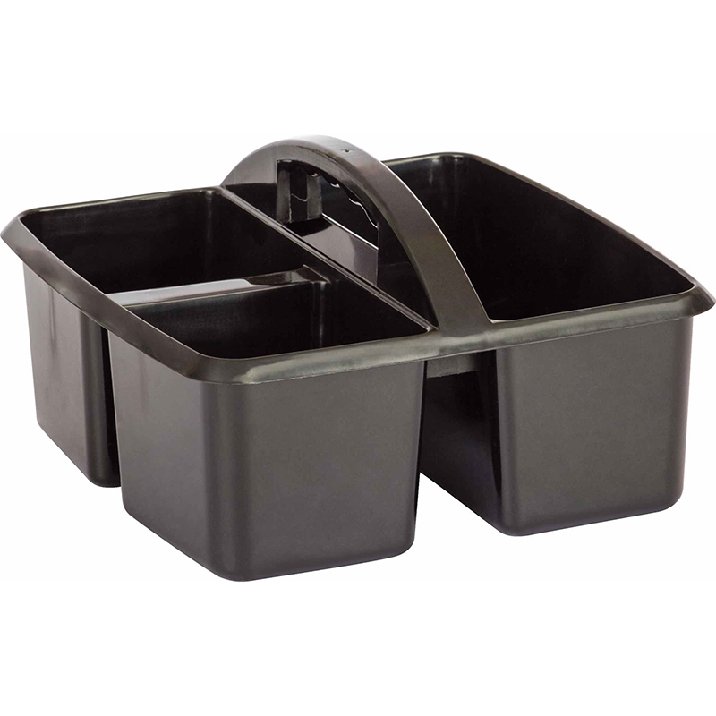 Picture of Teacher Created Resources TCR20902-6 Black Plastic Storage Caddy - 6 Each