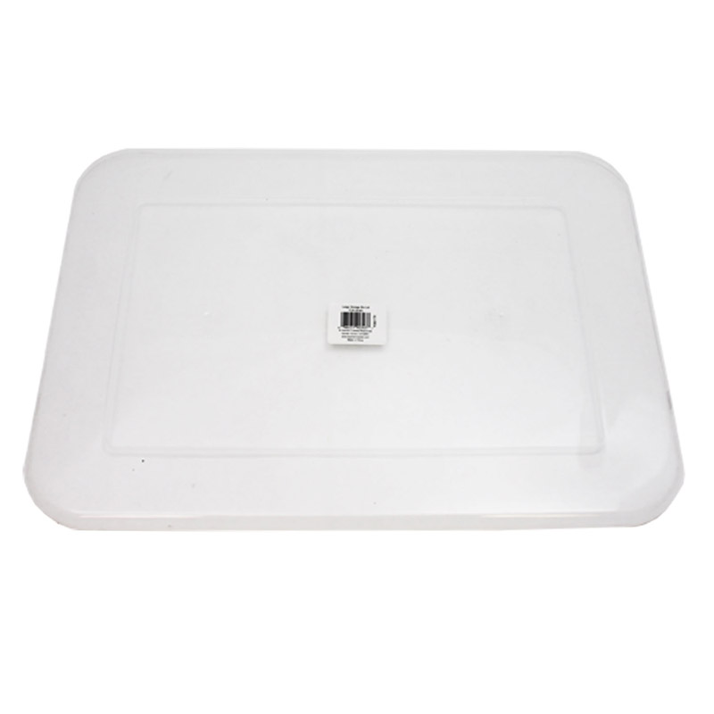 Picture of Teacher Created Resources TCR20343-6 Clear Plastic Storage Bin Lid&#44; Large - 6 Each