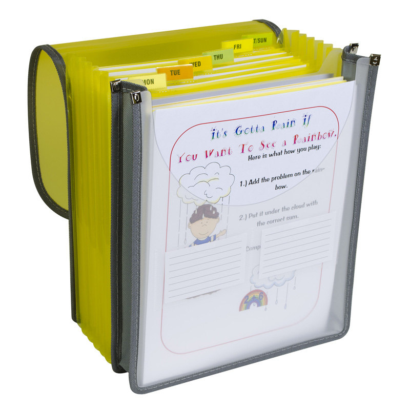 Picture of C-Line Products CLI58700-2 7 Pocket Vertical Backpack File - 2 Each