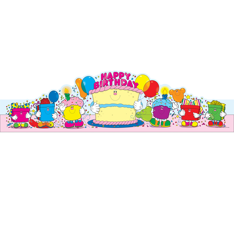 Picture of Carson Dellosa CD-0232-2 Birthday Crowns 2-Tier Cake - 30 Per Pack - Pack of 2
