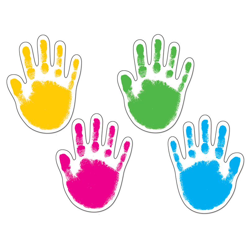 Picture of Carson Dellosa CD-120081-3 Handprints Accents - Pack of 3