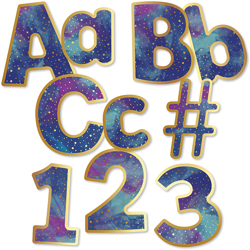 Galaxy Combo Pack Ez Letters - Pack of 3