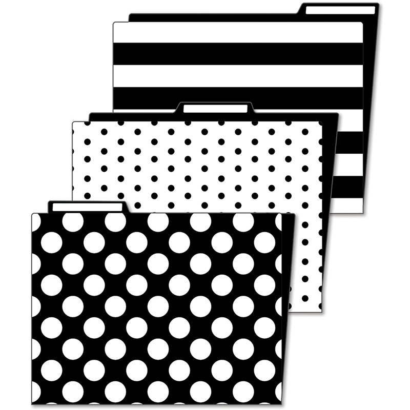 Picture of Carson Dellosa CD-136087-3 Schoolgirl Style Simply Stylish Folder - Pack of 3