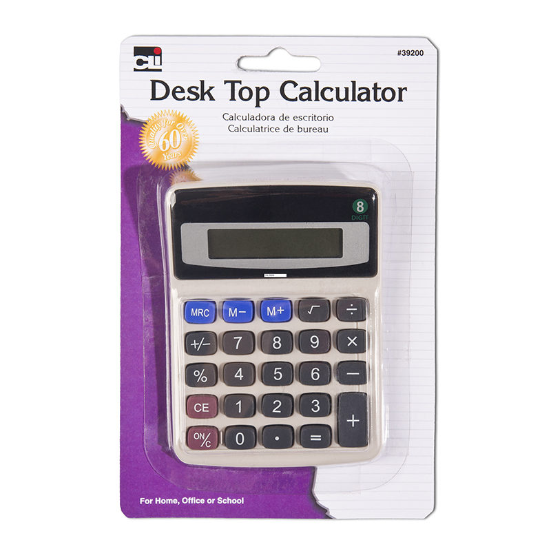 Charles Leonard  Desktop Calculator - 6 Each