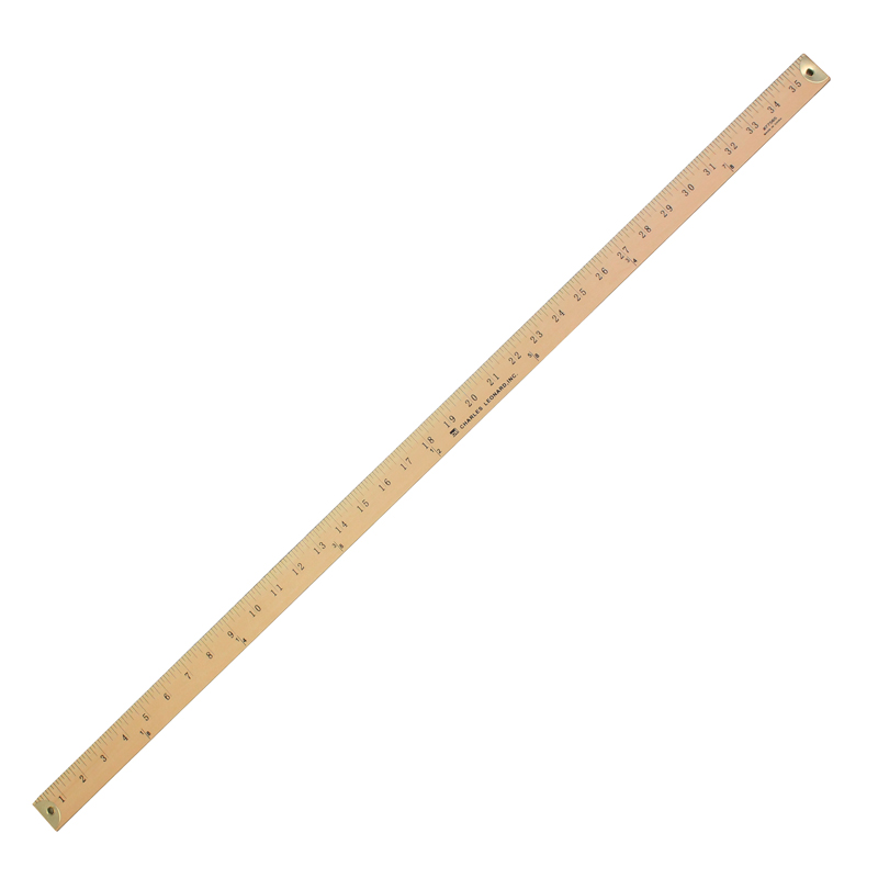 Picture of Charles Leonard CHL77565-6 Wood Yardstick - 6 Each