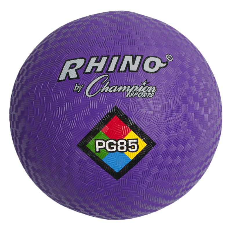 Picture of Champion Sports CHSPG85PR-3 8.5 in. Playground Ball, Purple - 3 Each