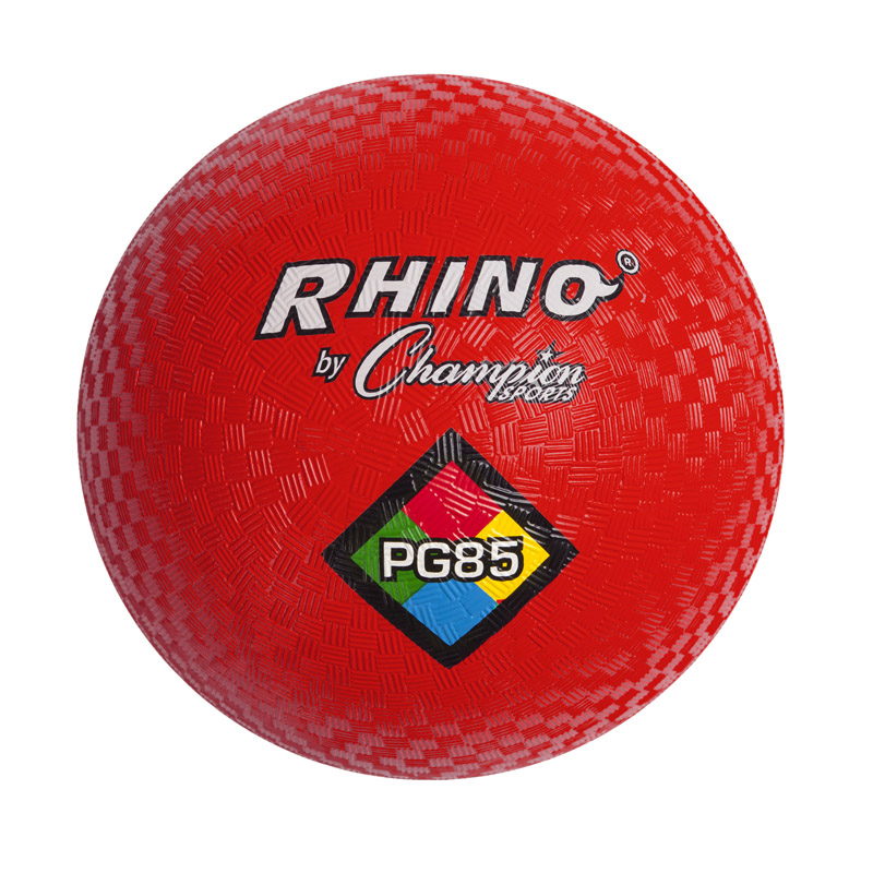 Picture of Champion Sports CHSPG85RD-3 8.5 in. Playground Ball, Red - 3 Each