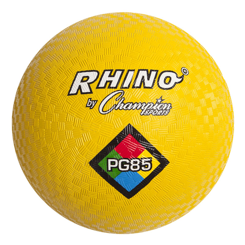 Picture of Champion Sports CHSPG85YL-3 8.5 in. Playground Ball, Yellow - 3 Each