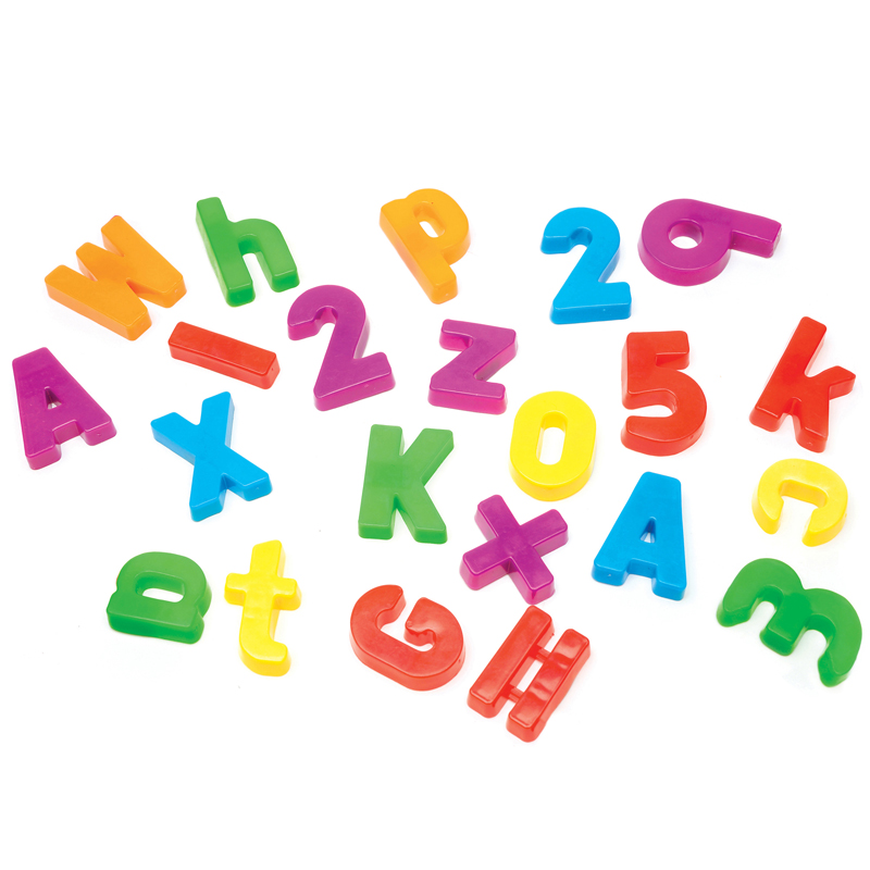 Picture of Learning Resources EI-1780-2 Educational Insights Magnetic Alphabet & Numbers - 99 Piece - 2 Each