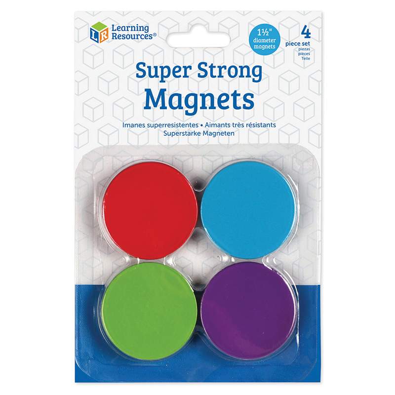 Picture of Learning Resources LER2689-2 Super Strong Magnets - Set of 2