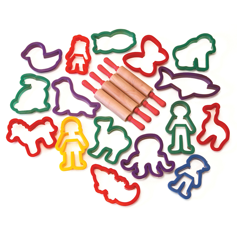 Creativity Street Clay Cutters - 20 Piece - Set of 2