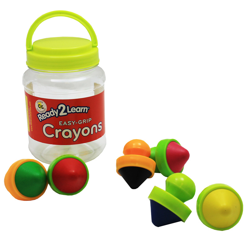 Picture of Center Enterprises CE-6911-2 Ready 2 Learn Easy Grip Crayons - Set of 2