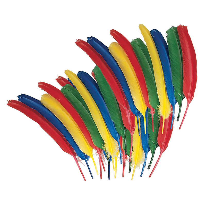 Creativity Street Quill Feathers Bonus - 24 Per Bag - Pack of 3