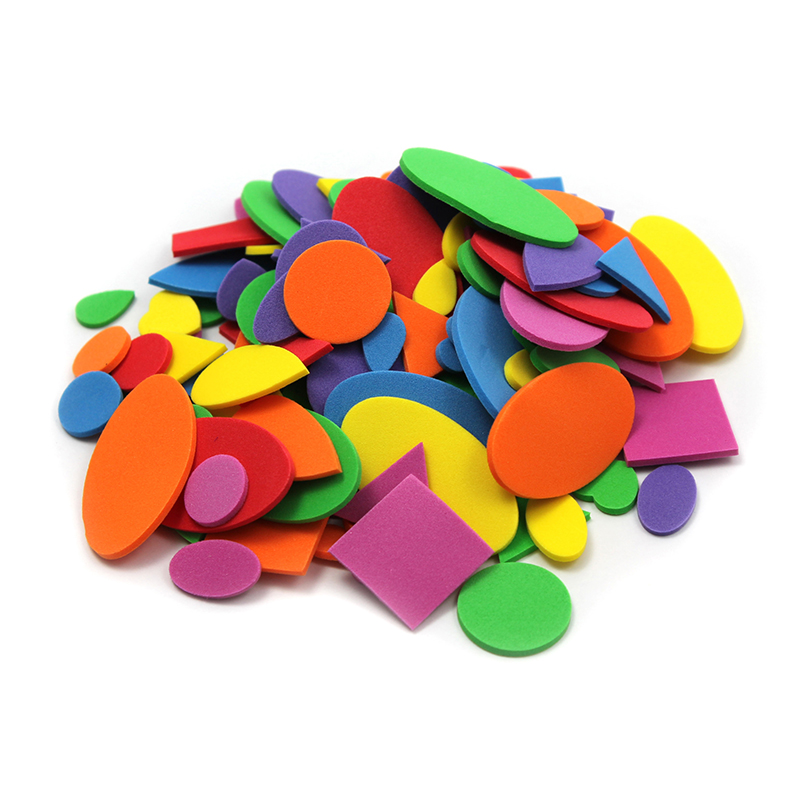 Picture of Charles Leonard CHL70526-12 Foam Shapes&#44; Assorted Color - 264 Piece - Pack of 12
