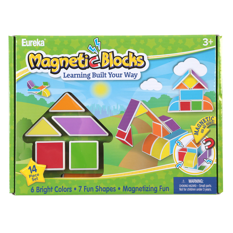 Picture of Eureka EU-867567 Magnetic Blocks Learning Built Your Way